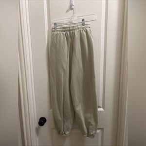 Daily Drills Cream Track Pants